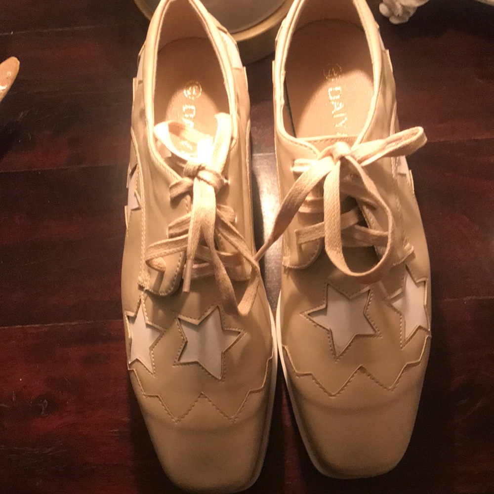 Daiyaer Platform Oxford Sneakers STARS new